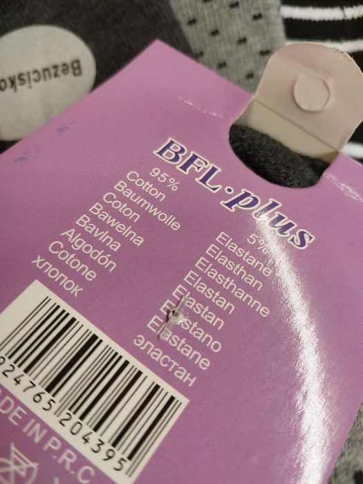 Bezuciskowe skarpety damskie 4 pary