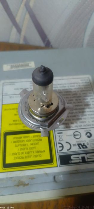 Лампочка галогенная H4 P43t 12V-60/55Вт Osram Standart 64193 12V-H4 P4