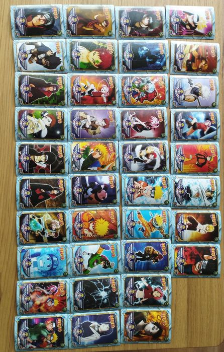 Karty Naruto Ultimate ninja heroes 2016