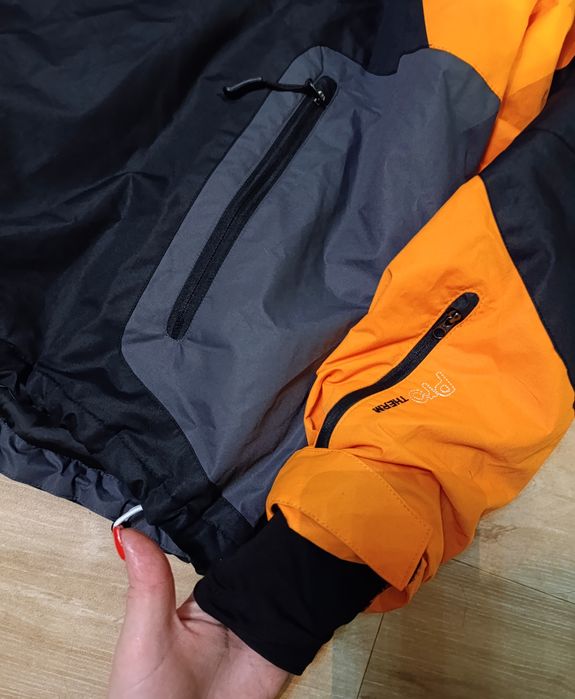 Новая лыжная куртка большой размер мужская курточка на флисе