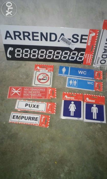 Placas de sinalizaçao(NOVAS POR ESTREAR)
