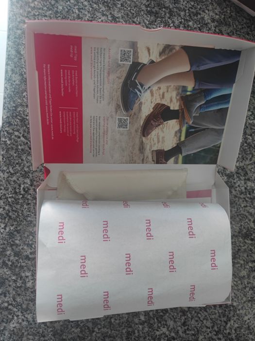 Meias elásticas de compressão