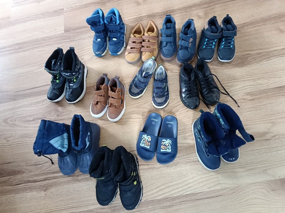 Buty dziecięce zimowe i inne