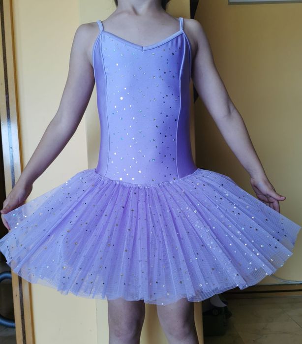 Tutu de ballet lilás da marca sansha