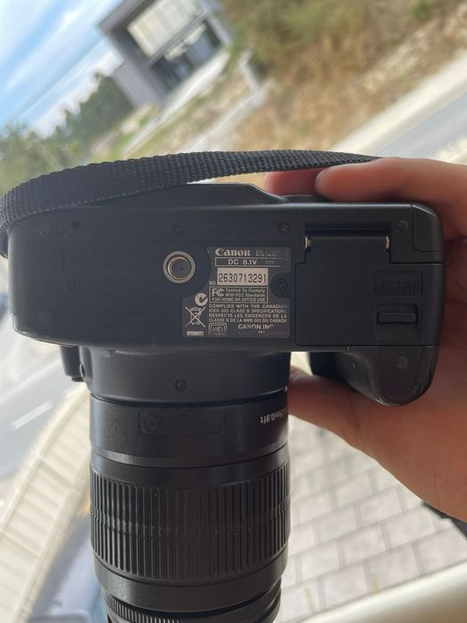 Canon 350d com algum material
