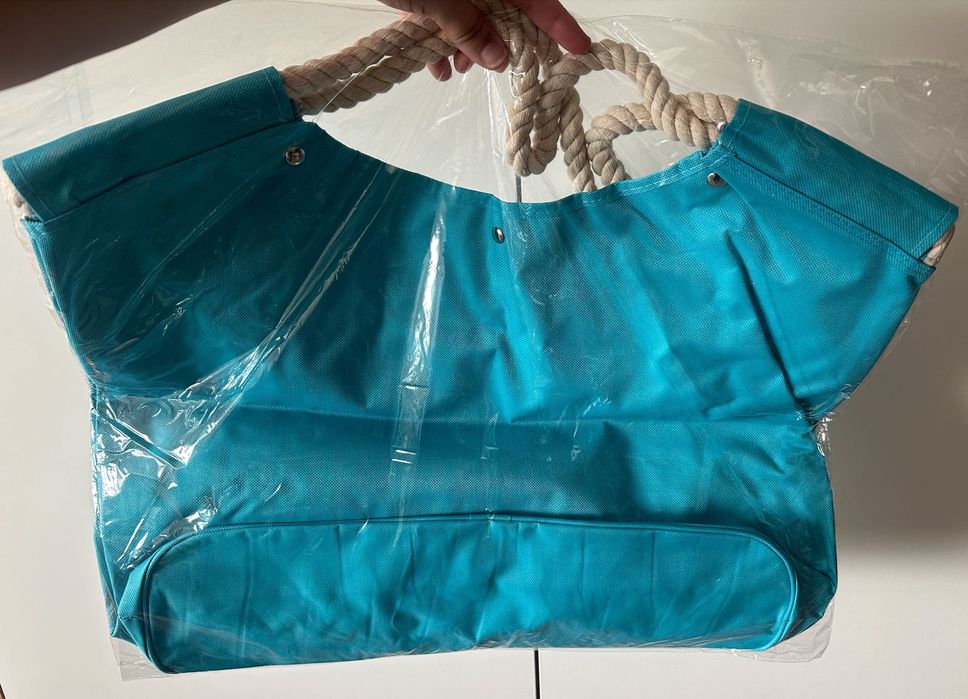 Saco de Praia Azul Grande