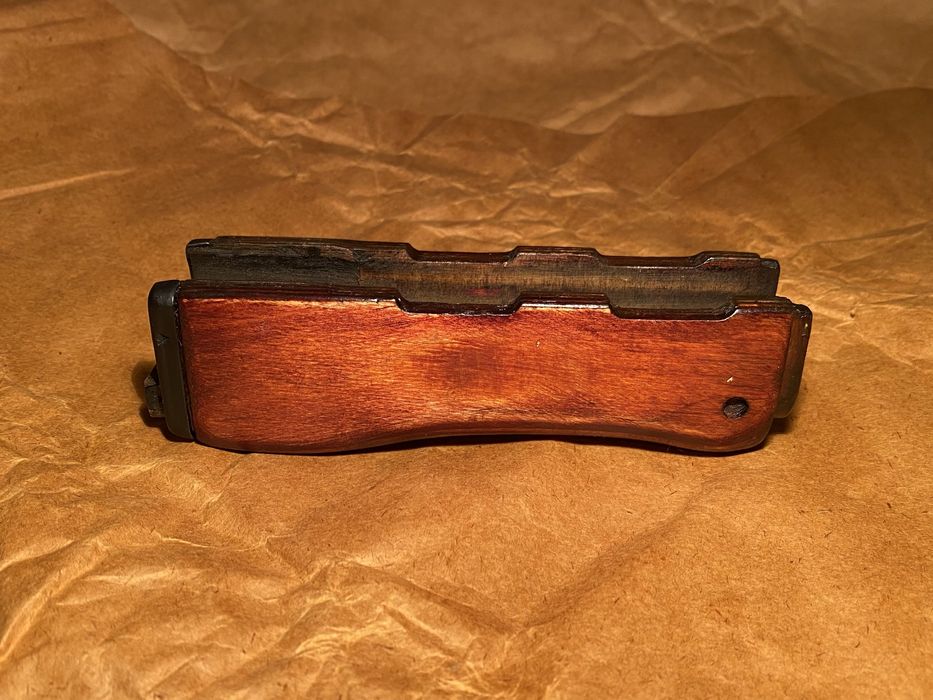 Деревʼяна цівка для РПК, РПК-74, РКК ручний кулемет Калашнікова