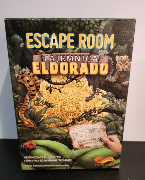 Escape room Tajemnica Eldorado gra karciana