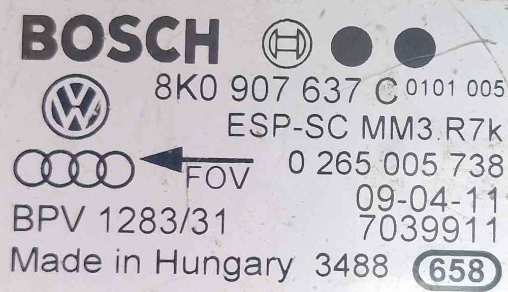 Módulo Electrónico AUDI A4 B6 Avant (8E5) ano 2000