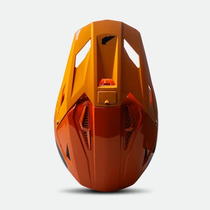 Кросовий мотошолом Raven Onyx Orange