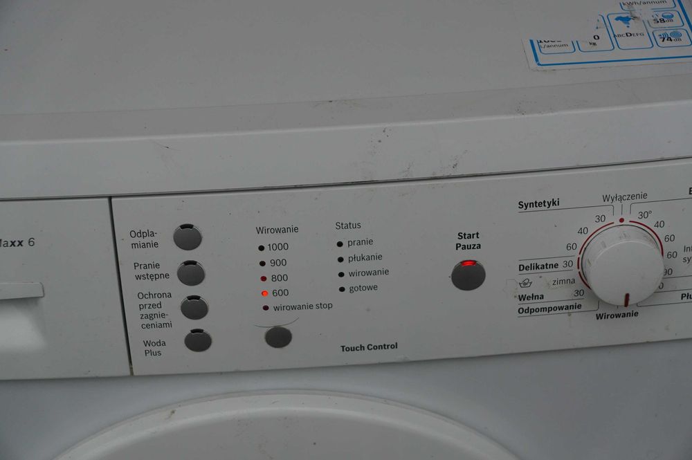 Pralka Bosch serii 6.