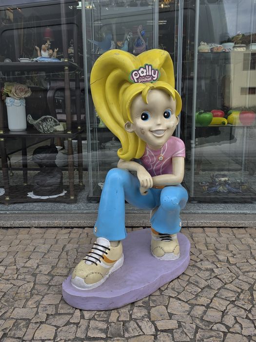Polly Pocket Boneca em Fibra de Vidro anos 90