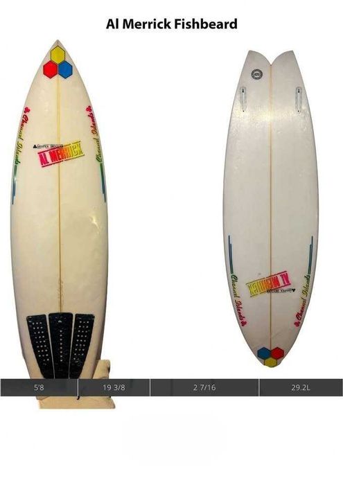 Surfboard Al Merrick Fishbeard 5'8 29.2L | Prancha de Surf