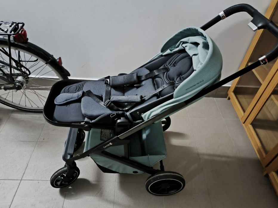 Jak nowy Wózek Cavoe Moi+ plus 2w1 gondola + spacerówka Boho Green