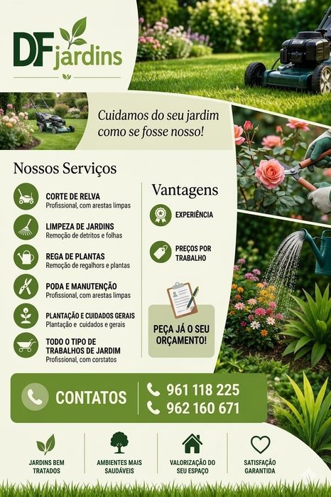 Serviços de Jardinagem > Todo o Destrito de Braga e Viana do Castelo