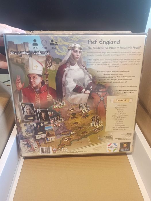 Fief: England (wersja polska) + dodatki + monety + RH