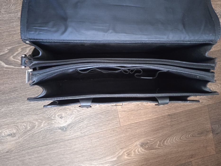 Сумка портфель офісний шкіряний