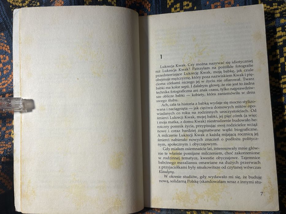 Книжка польською мовою