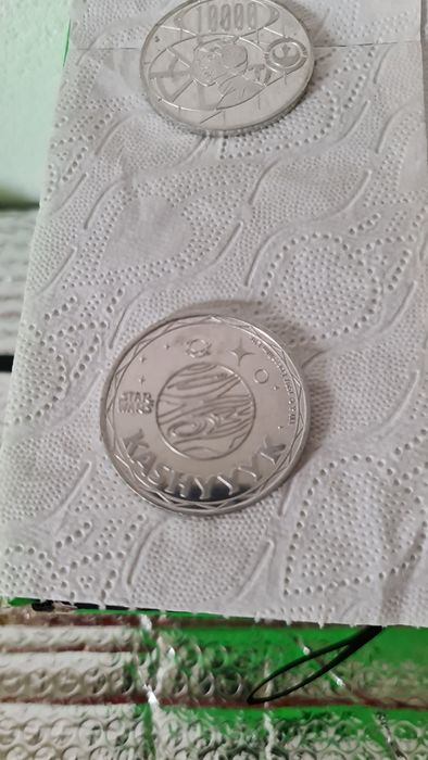 Vendo 4 moedas em alumínio  da saga  Star wards