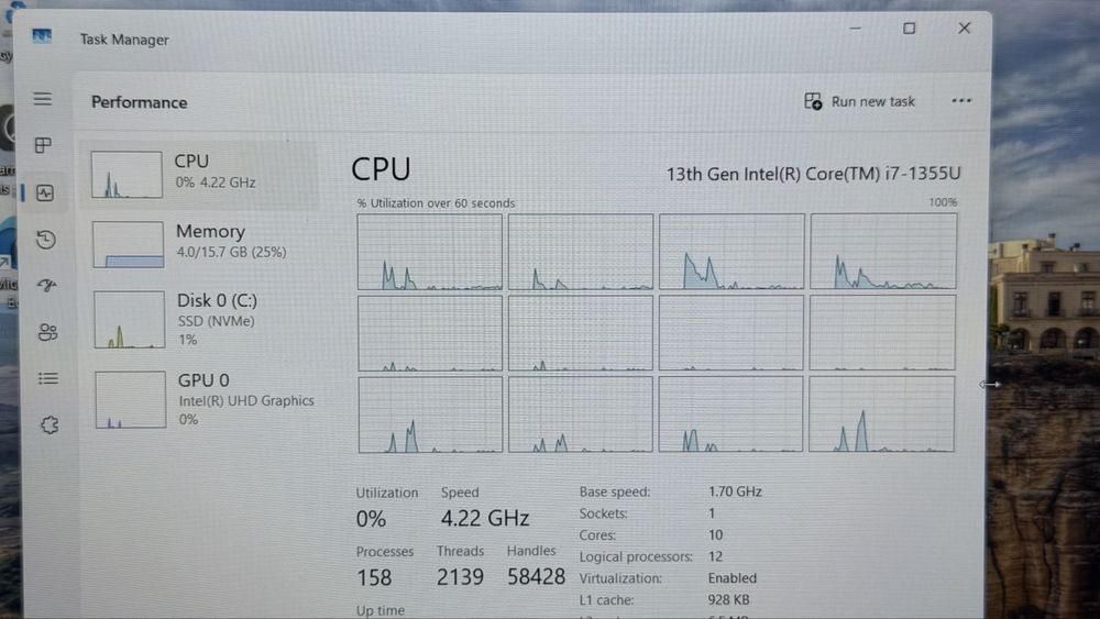 Ноутбук i7-1355u