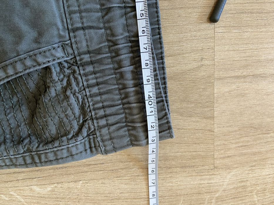 H&M S męskie spodnie khaki joggers cargo brązowe jeansy pas guma