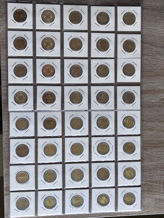 Coleção de 220 moedas 2€