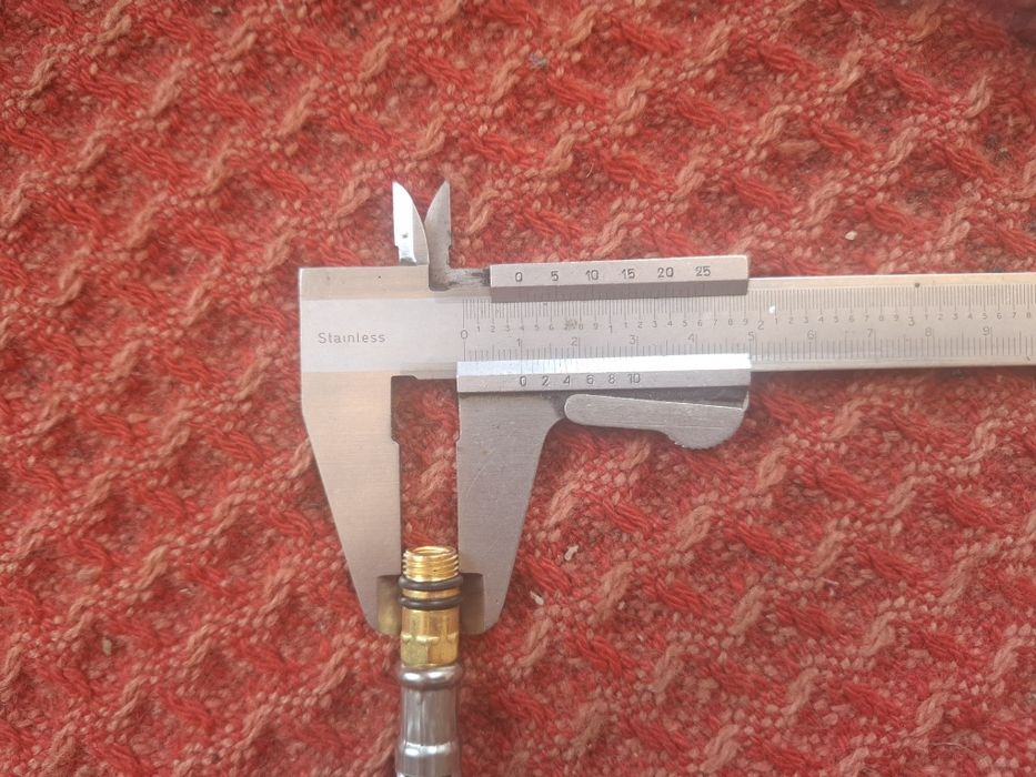 Węże do baterii, przewody w oplocie cana za 8szt