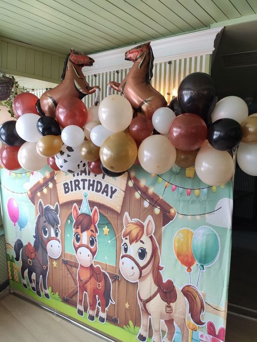 Банер, фотозона на день народження