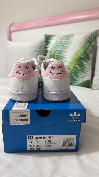 Ténis Stan Smith Rosa criança