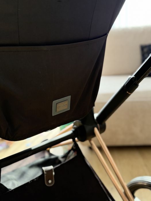 Wózek spacerowy Cybex Priam 4.0 czarny rose gold