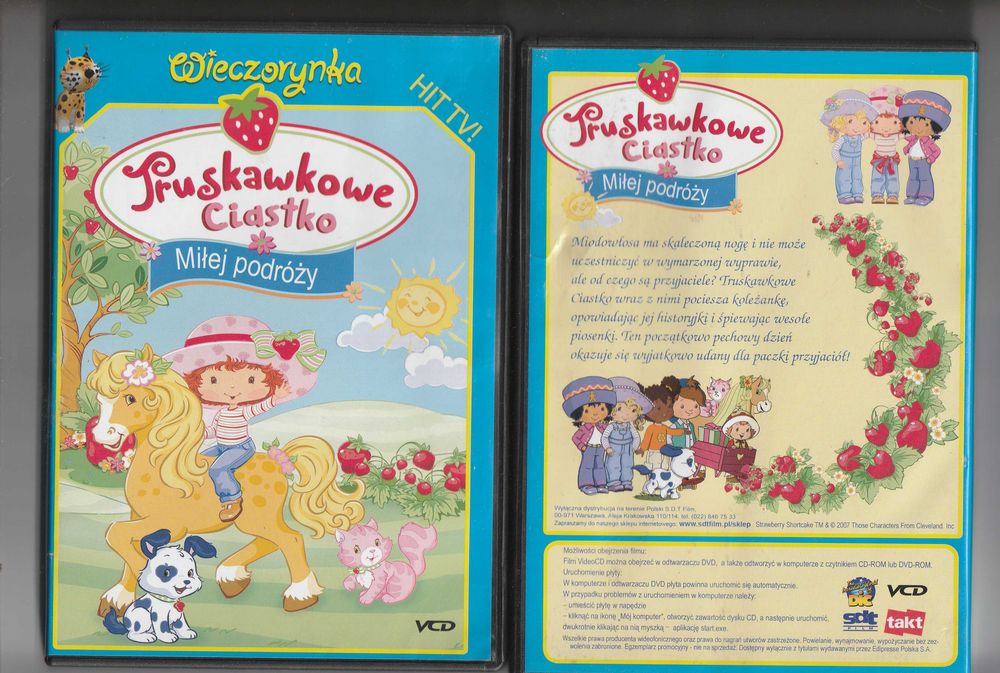 Truskawkowe Ciastko Miłej Podróży VCD
