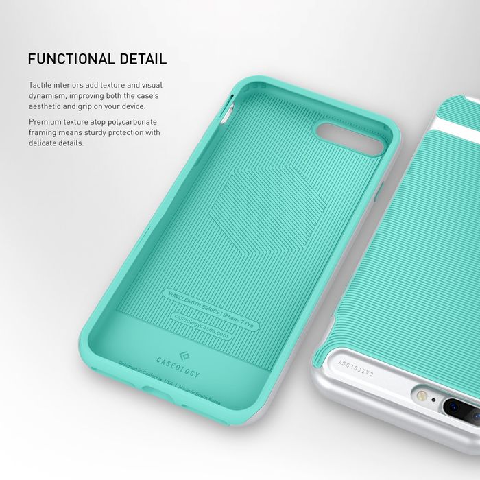 Etui Caseology iPhone 7 Plus / 8 Plus Wavelenght Turquoise Mint
