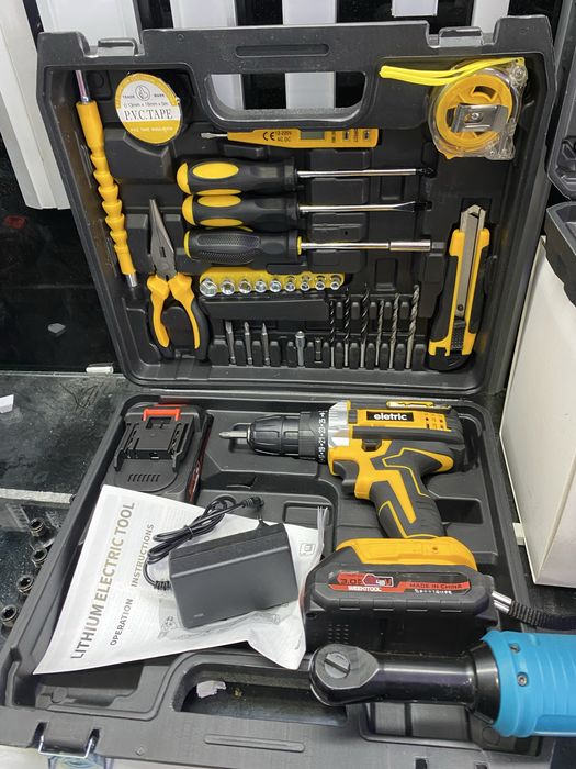 Aparafusadora e ferramentas