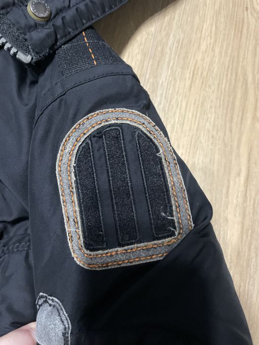 Kurtka meska zimowa puchowa parka Parajumpers faux fur