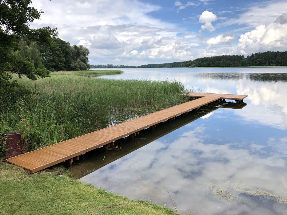 Budowa pomostów stałych – drewno, stal, Y-bomy
