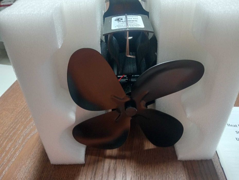 Ventilador p/ Salamandra e Lareira (Auto-Alimentado) | Modelo HL-600E4