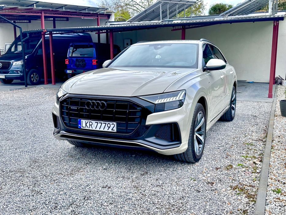 Audi Q8 50 TDI mHEV QUATTRO S LINE Matrix I właściciel