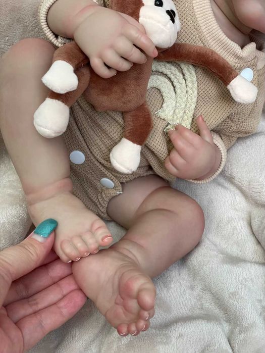 Nowość ! Lalka typ reborn prawdziwe zdjęcia dziewczynka można ją kąpać