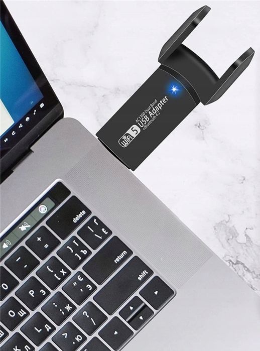 Karta Sieciowa Wifi Adapter Usb 3.0 1300 Mbps 5Ghz