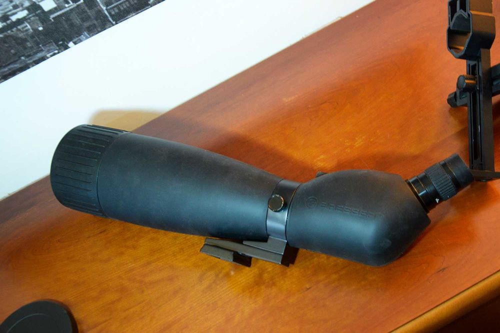 Eclipse Solar Telescopio Terrestre Bresser 25-75x 100mm