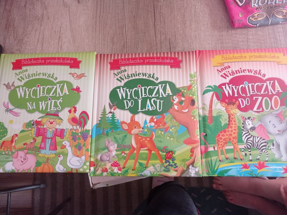 Trzy książeczki o wsi, lesie i zoo