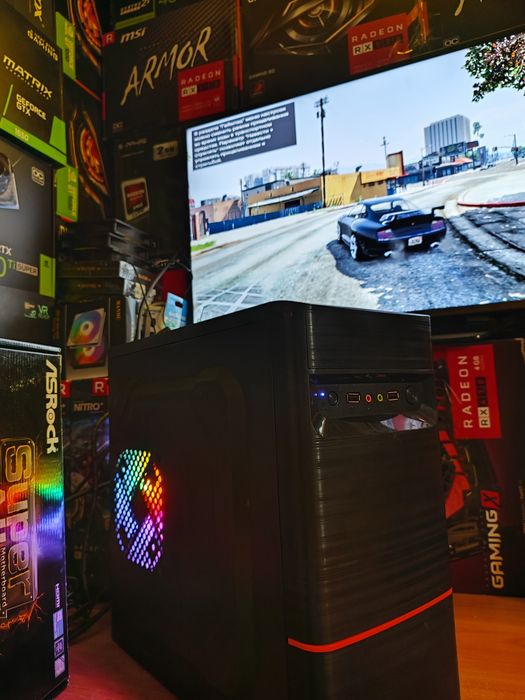 Игровой системный блок,пк,компьютер,GTA5,танки
