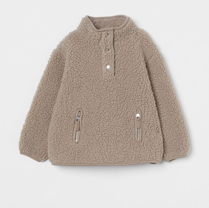 H&M Futerko Kożuch Bluza Baranek 8-10 lat