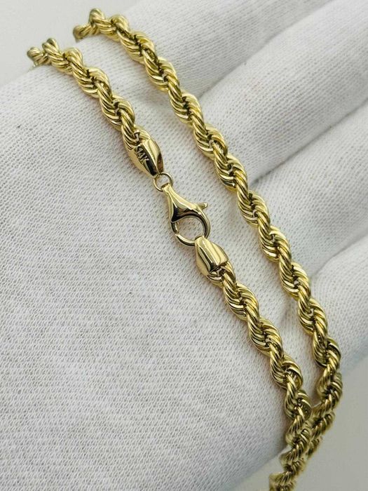 Złoty Łańcuszek Kordel Złoto 585 14K 60CM Nowy