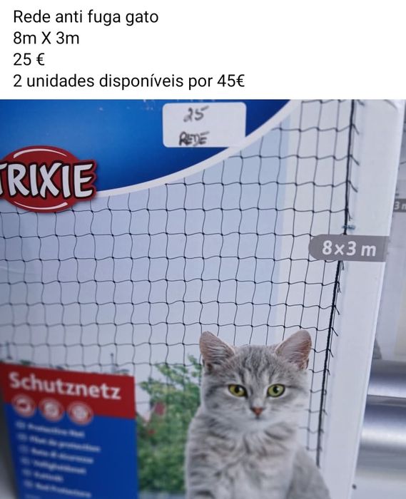 Rede anti fuga gato