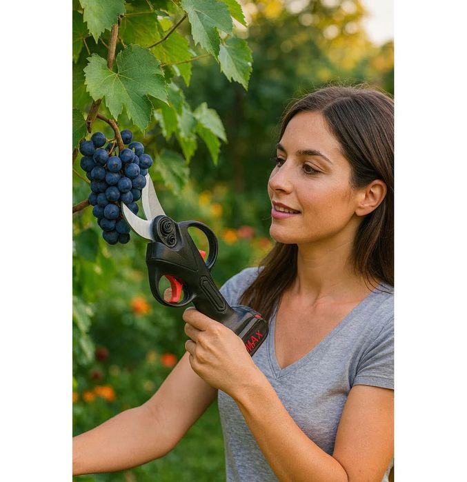 Sekator akumulatorowy elektryczny bateria walizka cięcie gałęzi 35mm