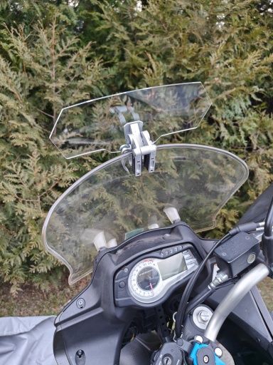 Удлинитель лобового стекла мотоцикла. Дефлектор. Новий.