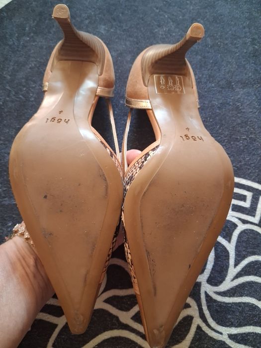 Nowe z naturalnej skóry buty Firmy högl