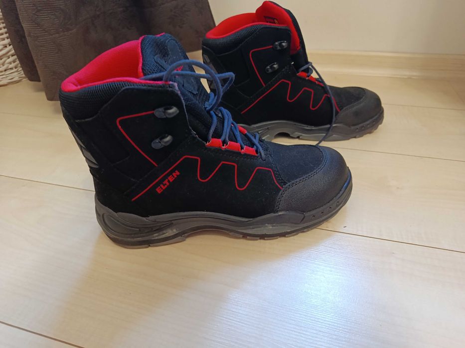 Buty robocze Elten Grant Red Mid ESD S3 SRC r. 42 27,5 cm nowe