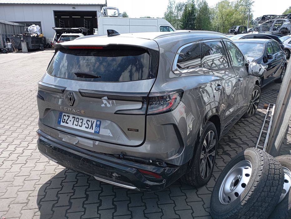 renault espace vi 6 rhn e-tech klapa tył pokrywa bagażnika szyba tekqg